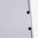 Magnetisches Whiteboard 90x60cm mit Ständer, Block für Blätter und verlängerbaren Stangen von Niels M Eigenschaften