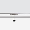 Weiße doppelseitige Magnettafel 120x90cm mit Rollen Albert L Auswahl