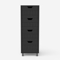 Moderne multifunktionale Kommode mit 4 Schubladen Badezimmer Servez Kosten