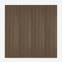 4 x Akustikpaneele aus Holz 240x60cm für Wand Design Dunkles Nussbaum Kover-NS Rabatte