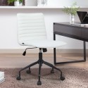 Zolder Light Bürostuhl Design Verstellbar Ergonomisch Weiß Gewebe  Verkauf