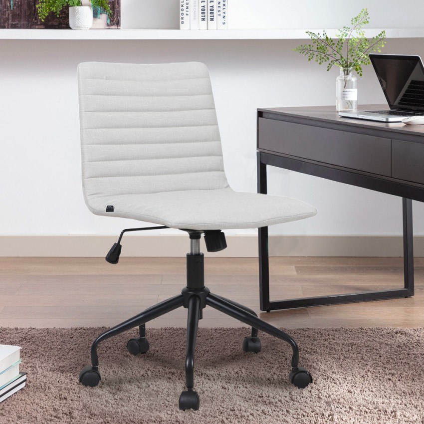 Stuhl Schreibtisch Büro Ergonomisch Verstellbar Grau Zolder Moon