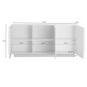 Sideboard Küche Wohnzimmer 3 Türen Holz Modernes Design Jupiter MR M2 Auswahl