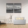 Bioethanol-Kamin für Innen und Außen freistehend 100x40x40cm Caravaggio Sales