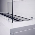 Bioethanol-Kamin für Innen und Außen freistehend 100x40x40cm Caravaggio 
