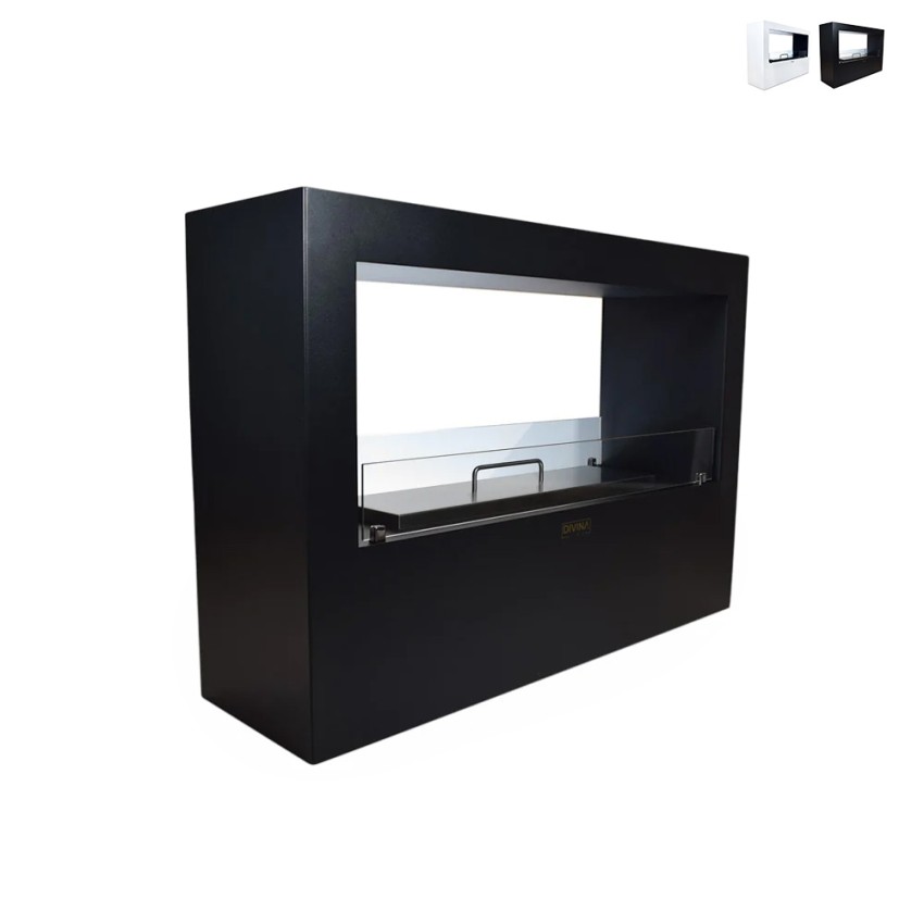 Bioethanol-Kamin für drinnen und draußen Design 100x30x70cm Giotto S Verkauf