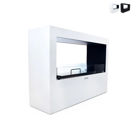 Bioethanol-Kamin für drinnen und draußen Design 100x30x70cm Giotto S Aktion