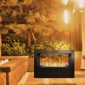 Bioethanol-Kamin für drinnen und draußen Design 100x30x70cm Giotto S 