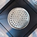 Bioethanol-Standkamin für den Garten, Außenbereich, Säulendesign, Capri 70 