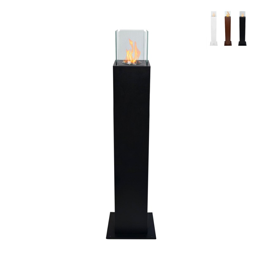Bioethanol-Kamin für den Außenbereich, freistehendes Designsäulenmodell Capri 110 Angebot Bioethanol-Kamin für den Außenbereich, freistehendes Designsäulenmodell Capri 110 Angebot