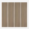 4 x Akustikpaneele aus Holz Nussbaum 240x60cm für Wand Kover-W Aktion