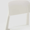 Weiß Quadratisch Tisch und 2 Stühle Farbiges Polypropylen-Innenmastenset Barcellona Cocktail Kauf