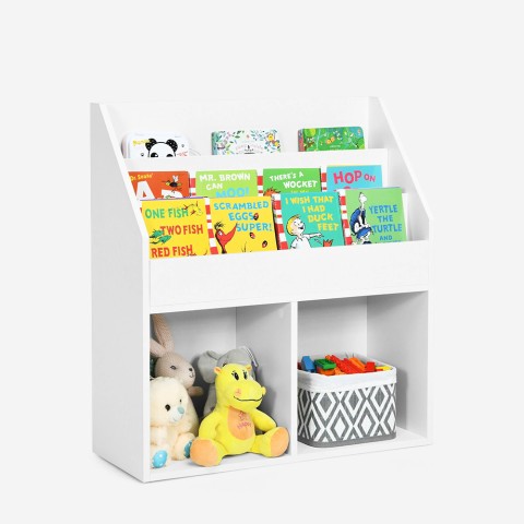 Kinderbuchhandlung Kinderzimmer Regale Fächer Spielzeug Aufbewahrung Gurell Aktion