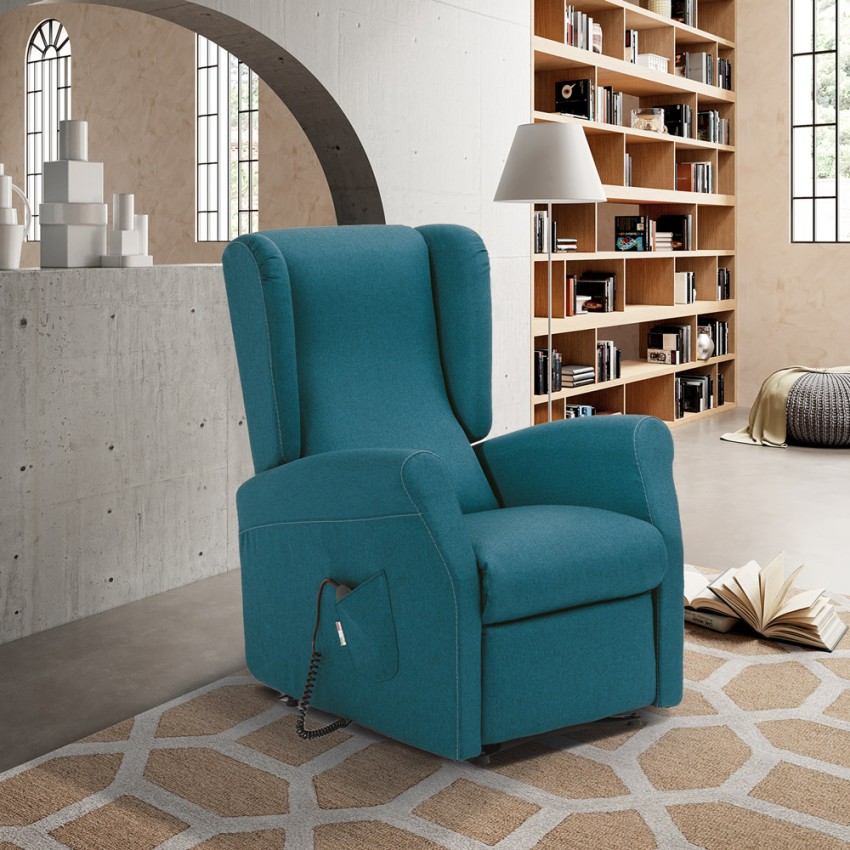 Elektrischer Relaxsessel 2 Motoren Lift Senioren Trilly