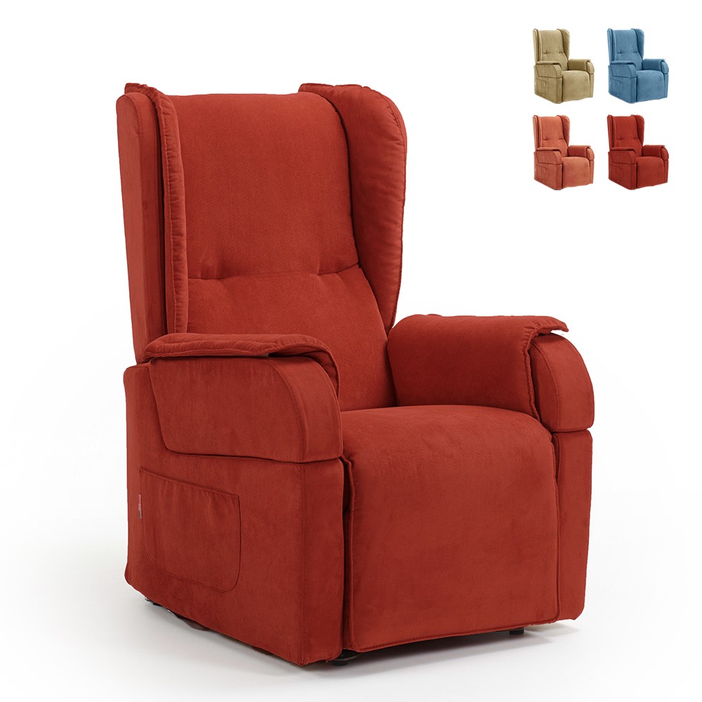 Medizinischer Relaxsessel mit 2 Motoren, Liftfunktion, Zero Gravity Isabel