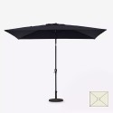 Garten- und Terrassenschirm schwarz 3x2 mit Mittelstange Rios Black Angebot