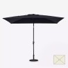 Garten- und Terrassenschirm schwarz 3x2 mit Mittelstange Rios Black Angebot