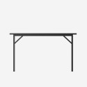 Faltbarer platzsparender Schreibtisch 120x60cm für Homeoffice Smartworking Foldesk Maße