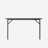 Faltbarer platzsparender Schreibtisch 120x60cm für Homeoffice Smartworking Foldesk Maße