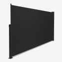 Seitenmarkise Trennwand Raumteiler Sichtschutz 180x300 ausziehbar Windschutz Sichtschutz Hyde XL 