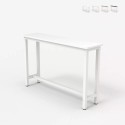 Konsolentisch 120x40cm Schrank Holz Metall weiß Welcome light Kosten