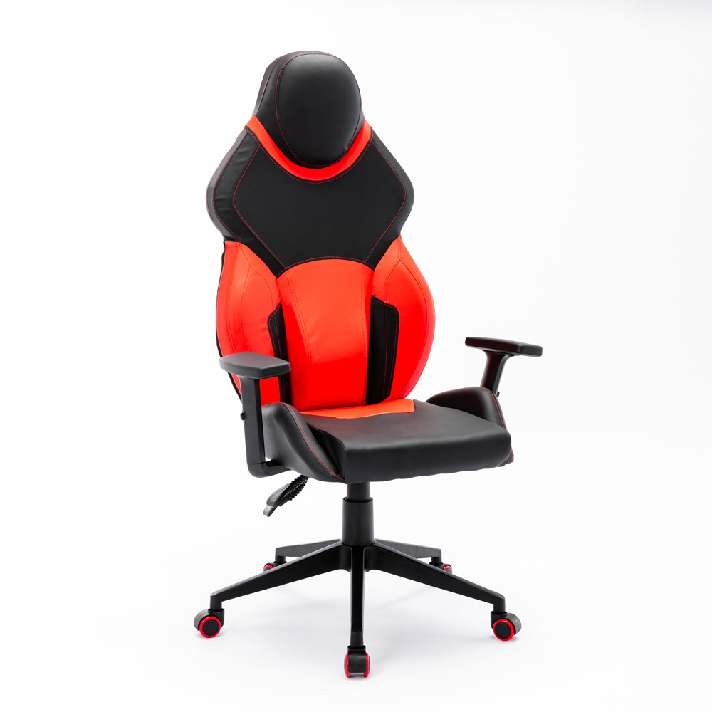 Portimao Fire Sport Kunstleder verstellbarer ergonomischer Gaming-Stuhl
