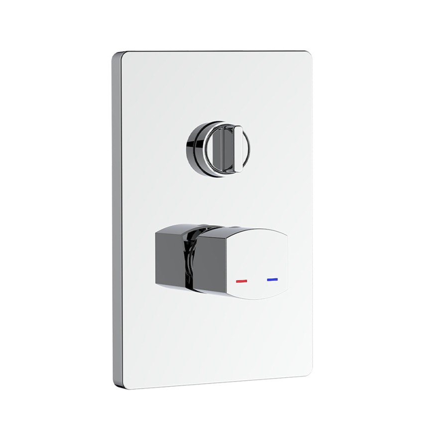 Chrom-Einbau-Duschmischer Einhebelmischer mit Umsteller Domus Aktion Chrom-Einbau-Duschmischer Einhebelmischer mit Umsteller Domus Aktion