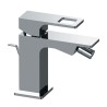 Einhebelmischer Bidetarmatur in Mattschwarz Chrom Prestige Angebot