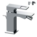Einhebelmischer Bidetarmatur in Mattschwarz Chrom Prestige Aktion