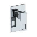 Einhebel-Unterputz-Duschmischer in Weiß Schwarz Chrom Prestige Sales
