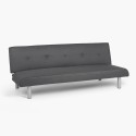 Sofa mit Schlaffunktion 3-Sitzer aus Stoff für Wohnzimmer Larimar XL Auswahl