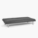 Sofa mit Schlaffunktion 3-Sitzer aus Stoff für Wohnzimmer Larimar XL Modell