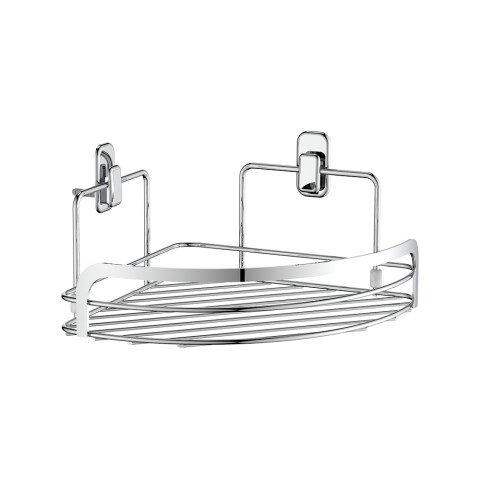 Eckablage Dusche Badezimmer Regal aus verchromtem Stahl Compact Aktion
