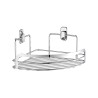 Eckablage Dusche Badezimmer Regal aus verchromtem Stahl Compact Aktion