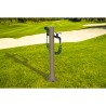 Gartenbrunnen als Säule mit flexiblem Schlauch und 8-fach Spritzpistole Acqua Pro Lagerbestand