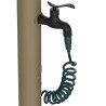 Gartenbrunnen als Säule mit flexiblem Schlauch und 8-fach Spritzpistole Acqua Pro 