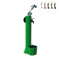 Gartenbrunnen Außenbereich mit Schlauch, Pistole und Eimer Tritone Pro Aktion