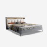 Bett 160x200 mit USB Anschluss und LED-Beleuchtung Moderner Stil Courier Rabatte