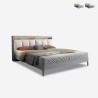 Bett 160x200 mit USB Anschluss und LED-Beleuchtung Moderner Stil Courier Verkauf