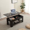 Moderne Couchtisch Tisch mit Aufbewahrungsfach Suares 
