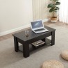Moderne Couchtisch Tisch mit Aufbewahrungsfach Suares 
