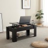 Moderne Couchtisch Tisch mit Aufbewahrungsfach Suares 