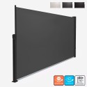 Seitenmarkise Trennwand Raumteiler Sichtschutz 180x300 ausziehbar Windschutz Sichtschutz Hyde XL Aktion