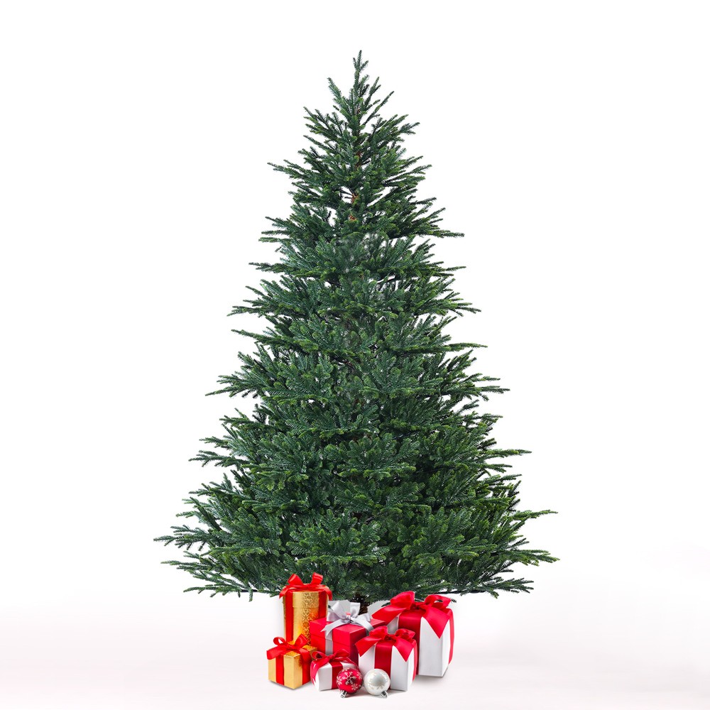 Künstlicher Weihnachtsbaum klassisches, künstliches grünes Modell, 180 cm hoch Grimentz