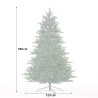 Künstlicher Weihnachtsbaum klassisches, künstliches grünes Modell, 180 cm hoch Grimentz Rabatte