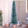 Künstlicher verschneiter Weihnachtsbaum 210cm schmal Schnee Kalevala
 Verkauf