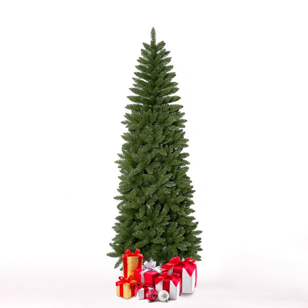 künstlicher Weihnachtsbaum 210cm hoch grün klassisch Fauske