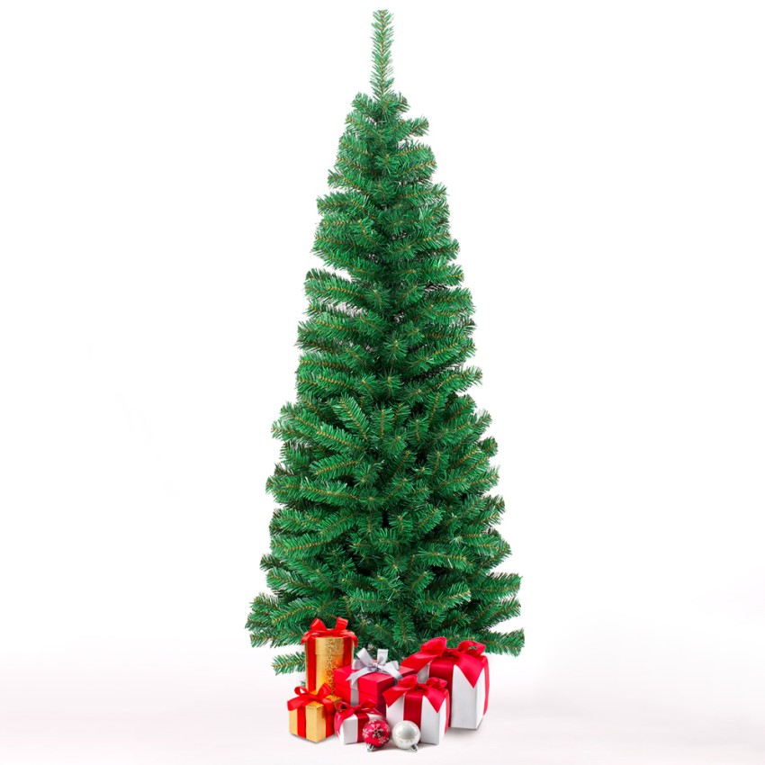 Künstlicher grüner Weihnachtsbaum 240cm mit extra dichten falschen Zweigen Arvika Aktion