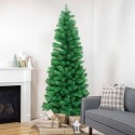Künstlicher grüner Weihnachtsbaum 240cm mit extra dichten falschen Zweigen Arvika Verkauf
