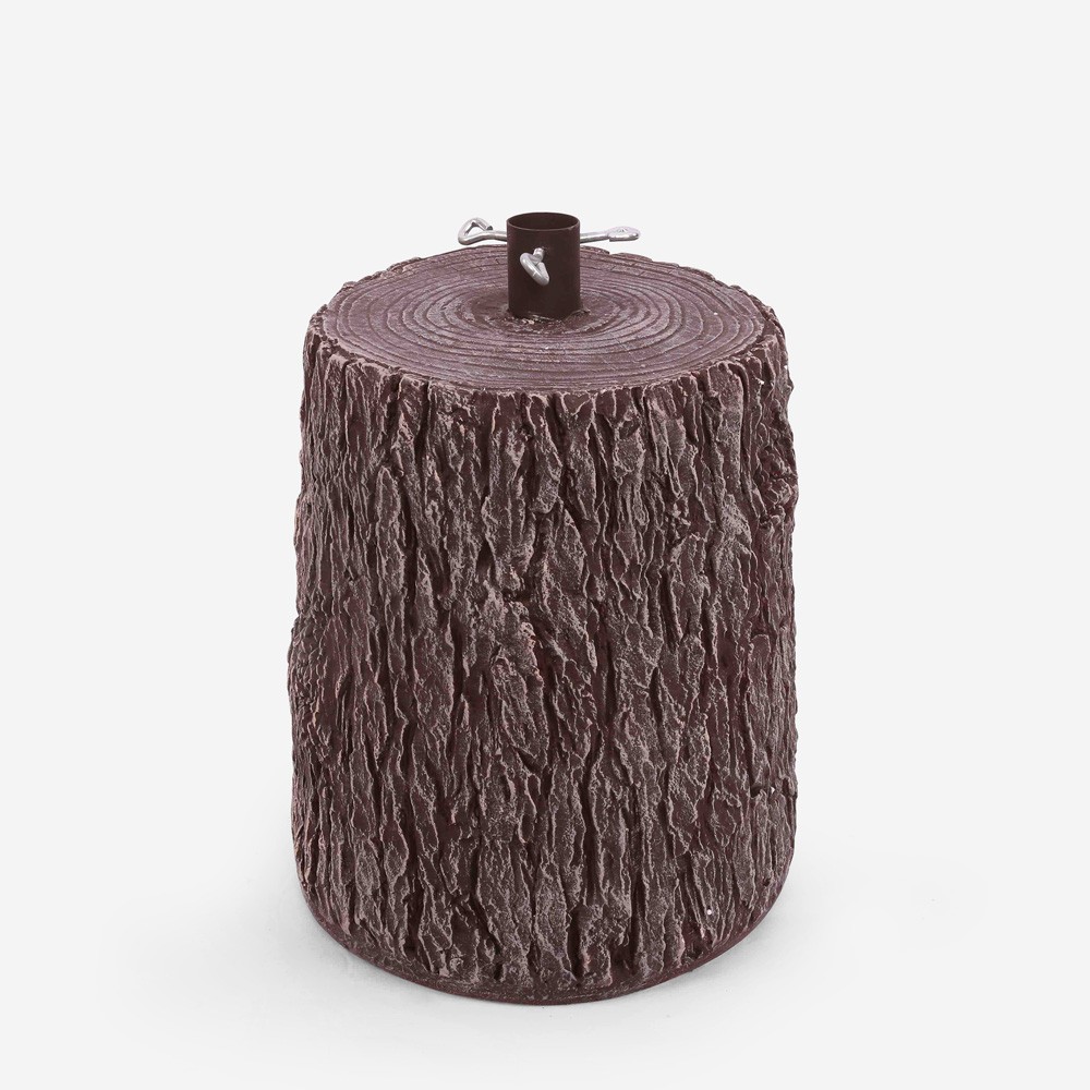 Basis für künstlichen Weihnachtsbaum Stamm aus Holzimitation 35x38cm Drammen